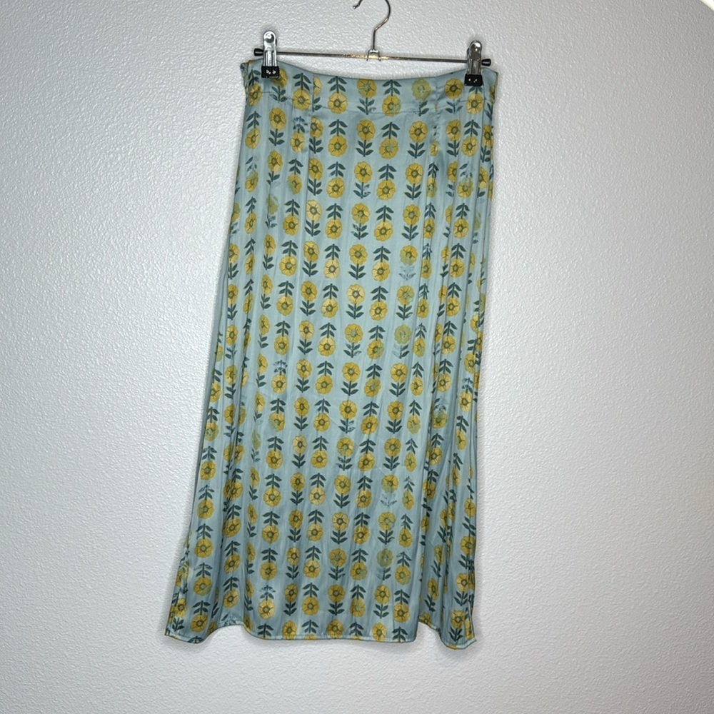Free People Analise Printed Midi Skirt Floral NWT - Picture 4 of 4